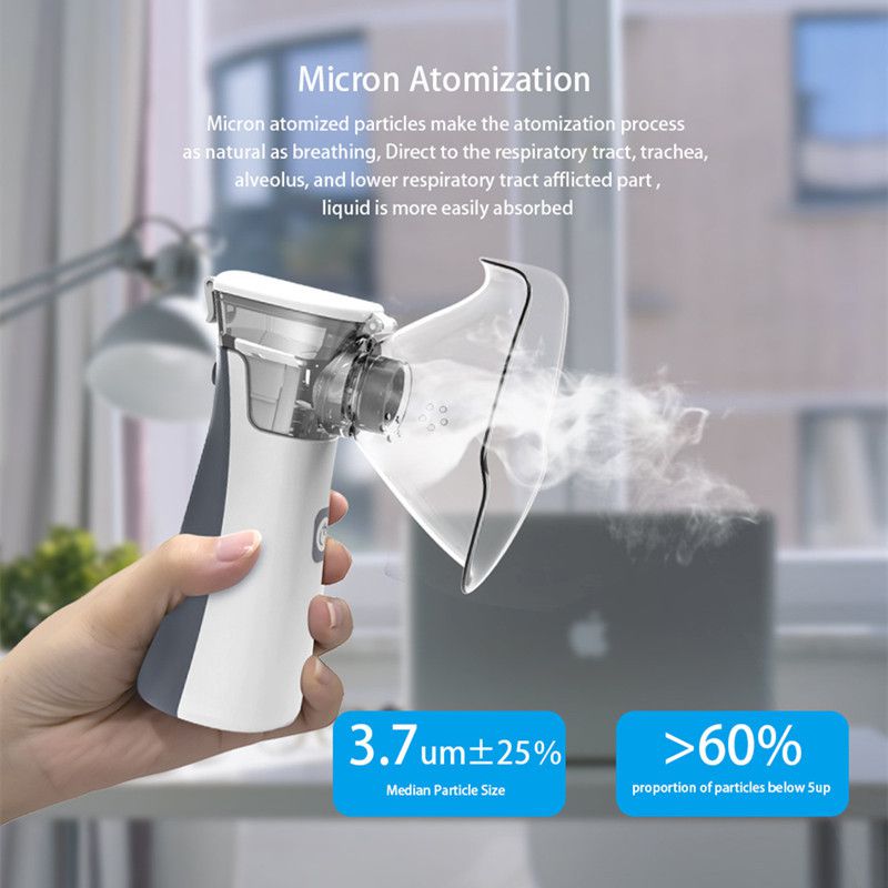 Ultrasonic Mini Portable Multifunctional Atomizer Handheld Compression Atomizer Children's Atomizer Household Humidifier