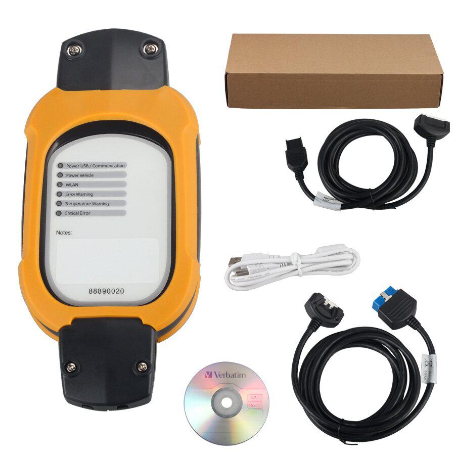 VCADS 88890180 (88890020 + Yellow Protection) V2.01 Truck Diagnostic Interface for Volvo/Re-nault