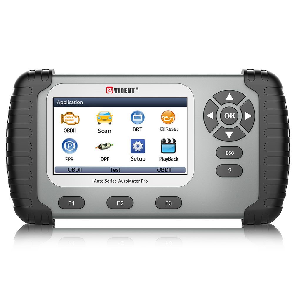  VIDENT iAuto708 Full System Scan Tool OBDII Scanner OBDII Diagnostic Tool for All Makes