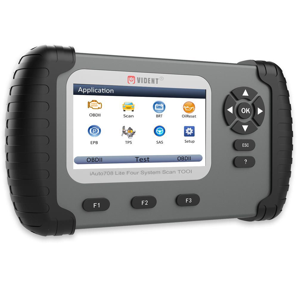 VIDENT iAuto708 Lite Professional Four System Scan Tool OBDII Scanner Car Diagnostic Tool