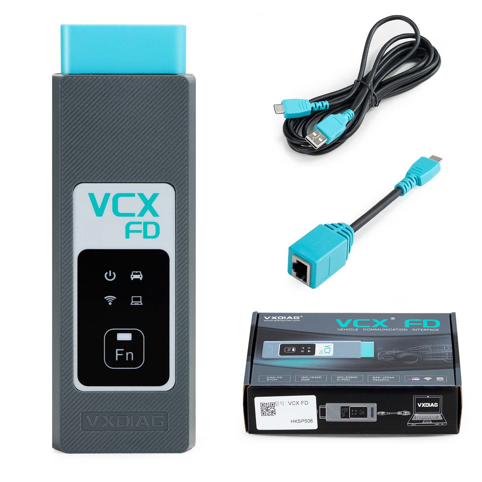 2025 VXDIAG VCX-FD FM Intelligent Vehicle Diagnostic Interface for Ford/Mazda Diagnostic Tool