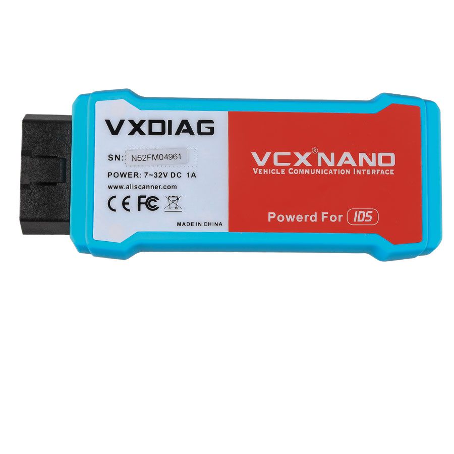 VXDIAG VCX NANO for Ford/Mazda 2 in 1 with IDS V129 Wifi Version