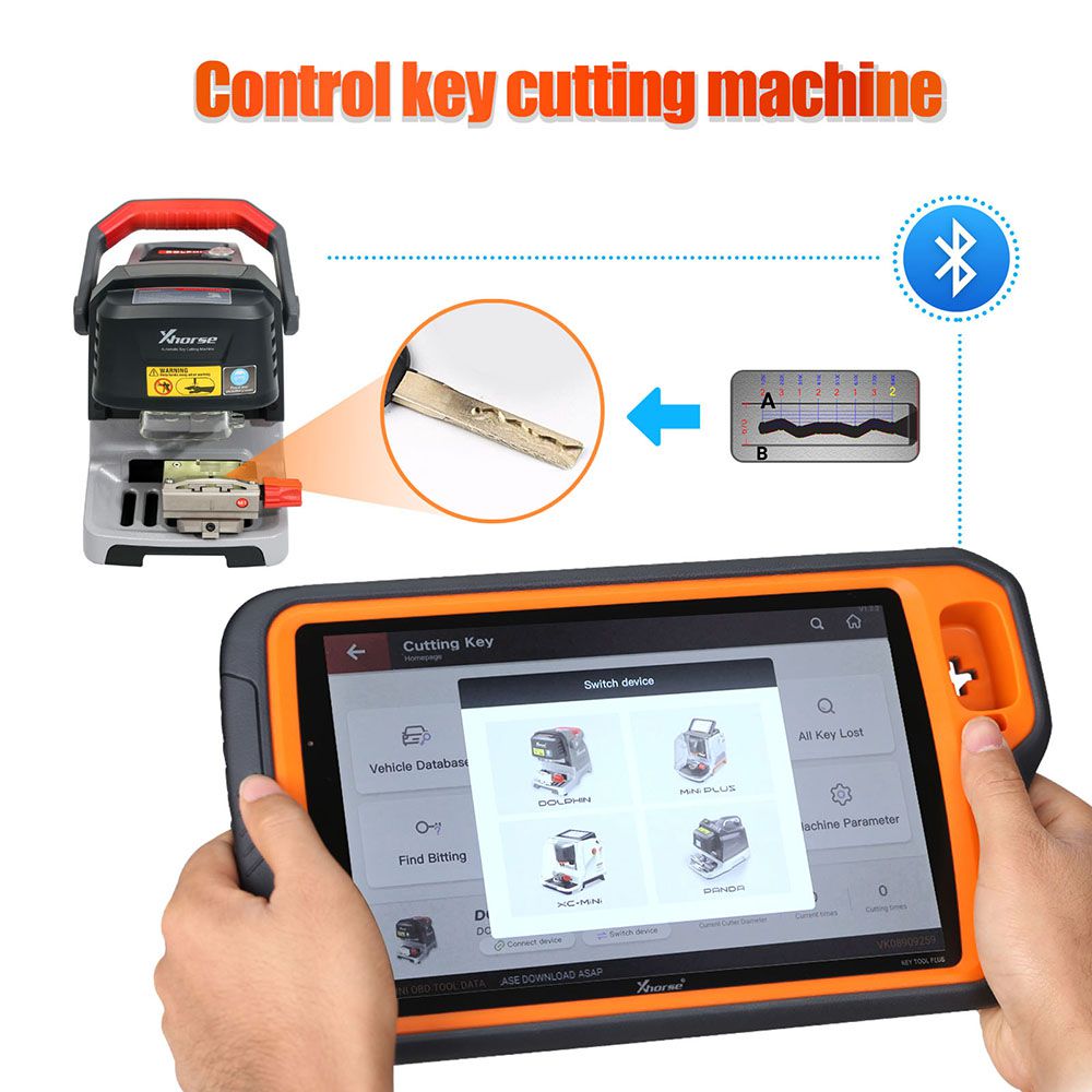 2024 Original Xhorse VVDI Key Tool Plus Pad Global Advanced Version All-in-One Programmer