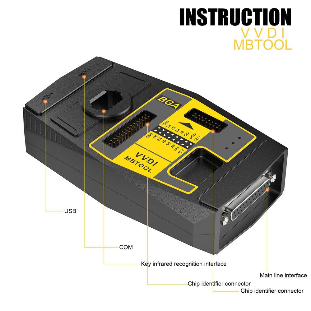 Original Xhorse VVDI MB BGA Tool Benz Key Programmer Including BGA Calculator Function For Customer Bought Xhorse Condor Cutter Only