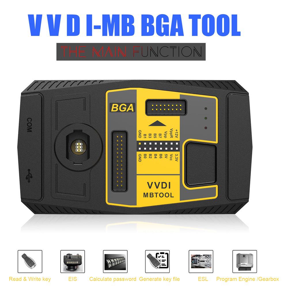 Original Xhorse VVDI MB BGA Tool Benz Key Programmer Including BGA Calculator Function For Customer Bought Xhorse Condor Cutter Only