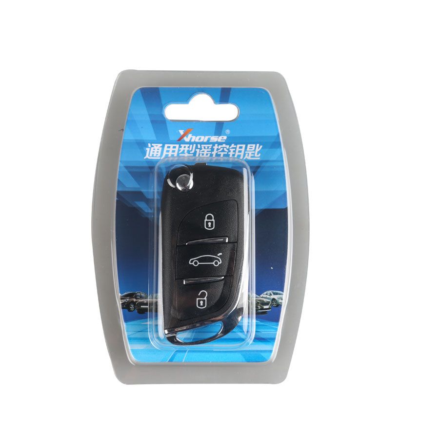 XHORSE VVDI2 Volkswagen DS Type Universal Remote Key 3 Buttons (Individually Packaged) 5pcs/lot