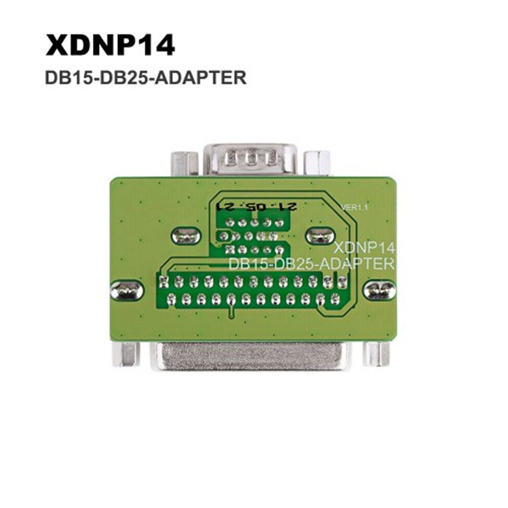 Xhorse XDNP14 DB15-DB25 EWS4 Solder-Free Adapter for BMW Work with MINI Prog/Key Tool Plus and VVDI Prog