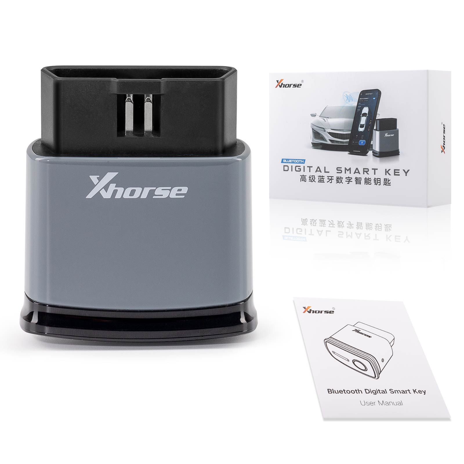 2025 Xhorse XSBTK0EN Bluetooth Digital Smart Key Support Over 90% Keyless Start Function Vehicle Modification Compatible with iOS Android Systems