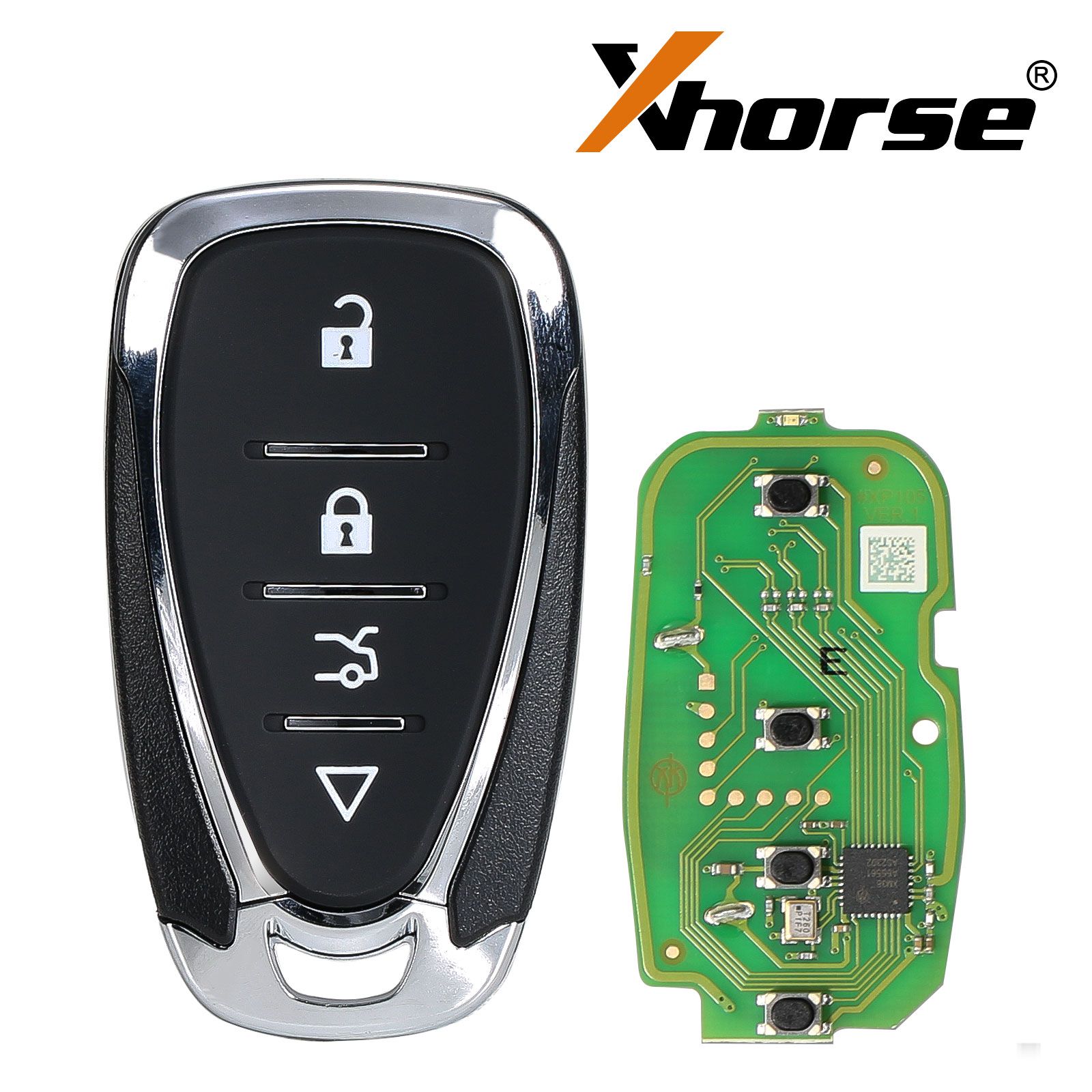 Xhorse XSCL01EN Universal Remote Key 4 Buttons Chevrolet Style 5pcs/lot