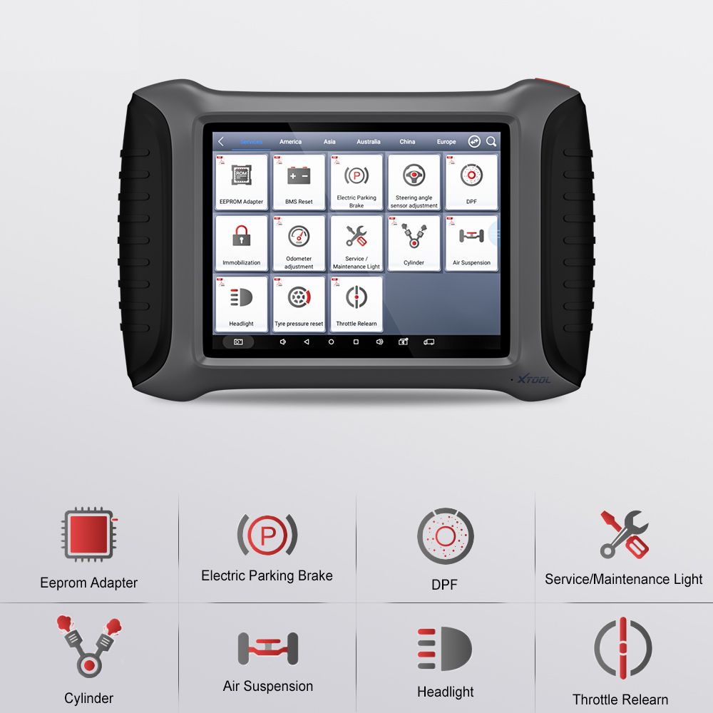 XTOOL A80 Full System Car Diagnostic tool Car OBDII Car Repair Tool Vehicle Programming/Odometer Adjustment