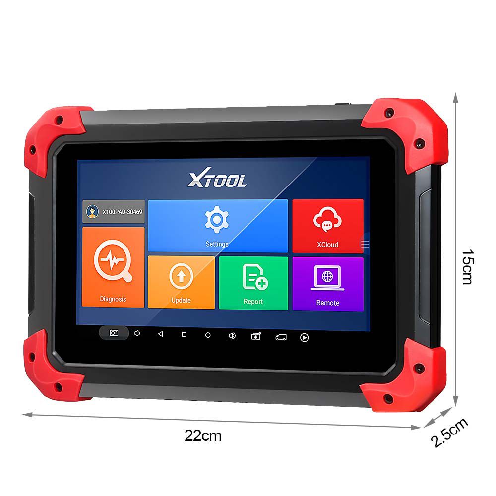 Newest XTOOL X100 PAD Key Programmer With Oil Rest Tool Odometer Adjustment and More Special Functions