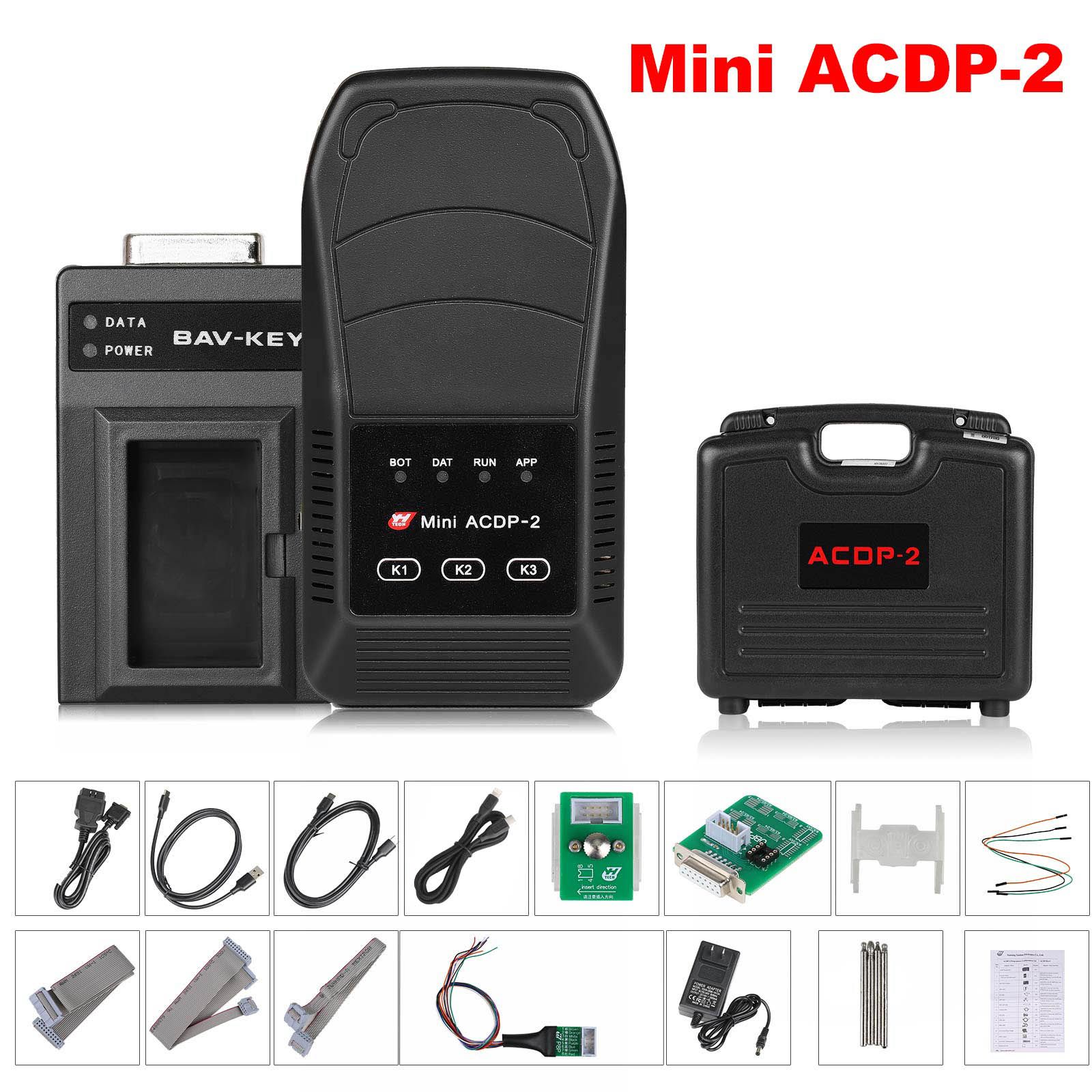 2025 Yanhua Mini ACDP2 Hardware + Module 38 BMW G Series BDC2 Add Key License A503