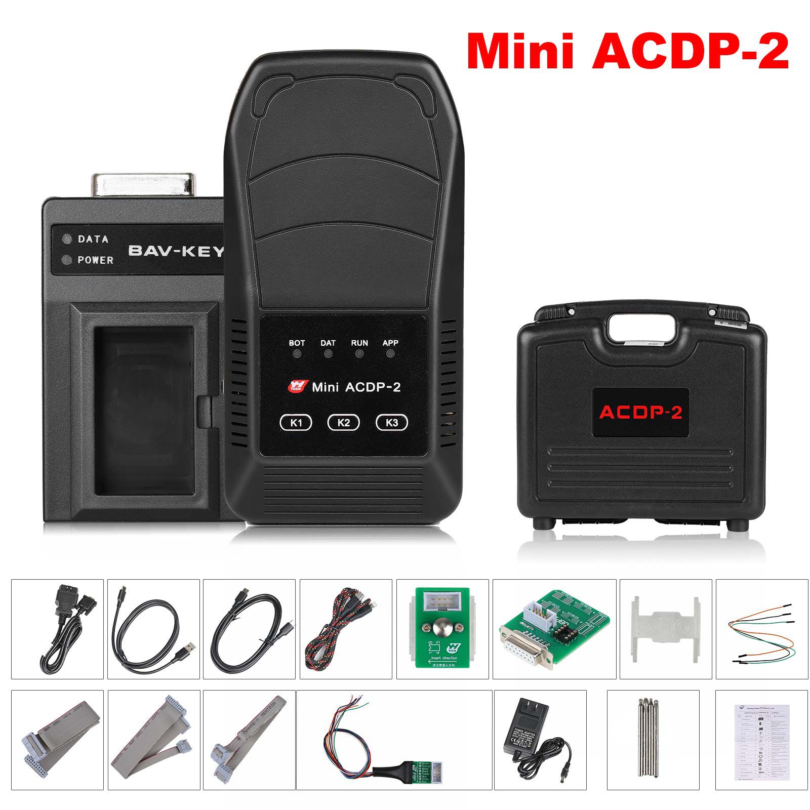 2025 Yanhua ACDP-2 VW MQB IMMO KM Package with Module 33/34 for VW MQB Key Programming Mileage Correction