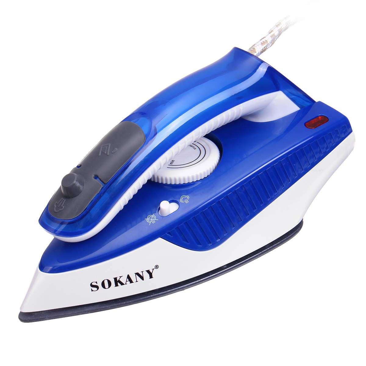 1000W Mini Spray Steam Iron Ceramic Coating Soleplate Fo