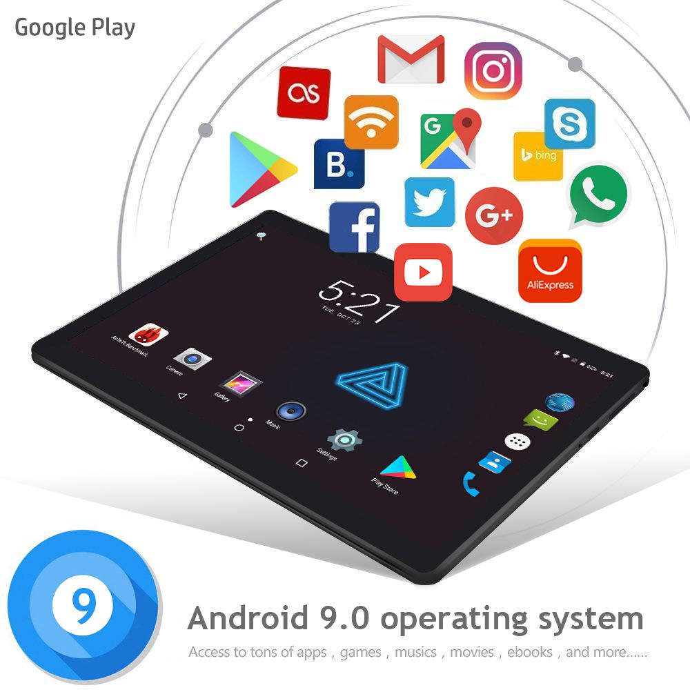 10.1 Inch 4G Phone Call Android Tablet Pc