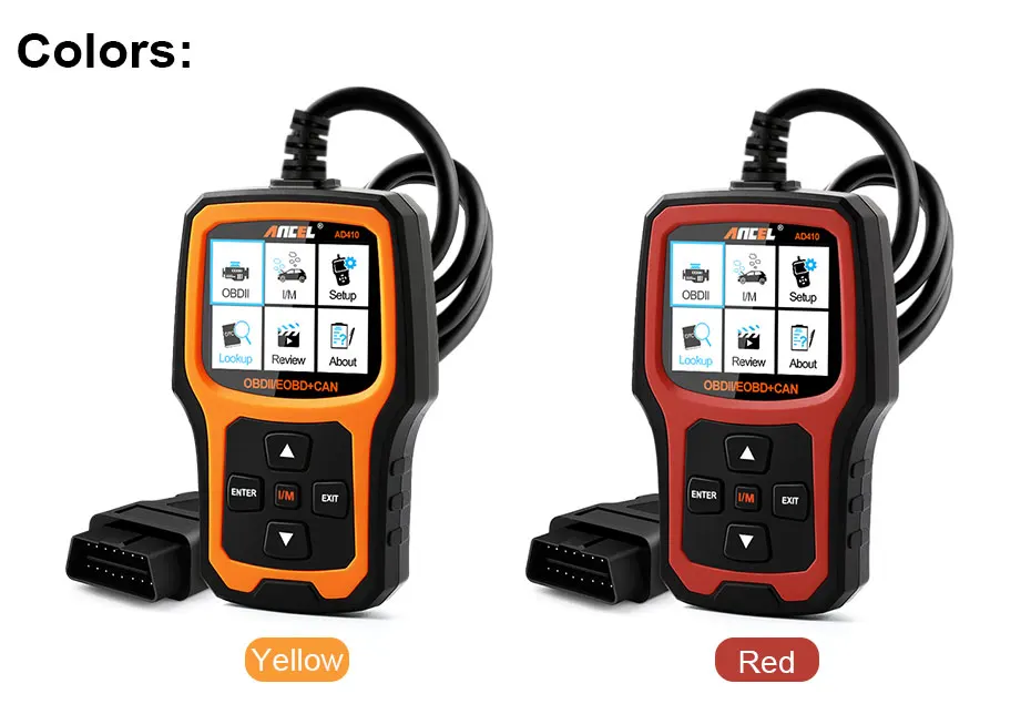 Ancel AD410 OBD2 Scanner