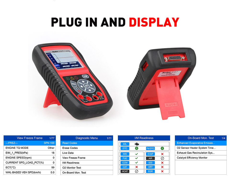 Autel AutoLink AL539B OBDII Code Reader 