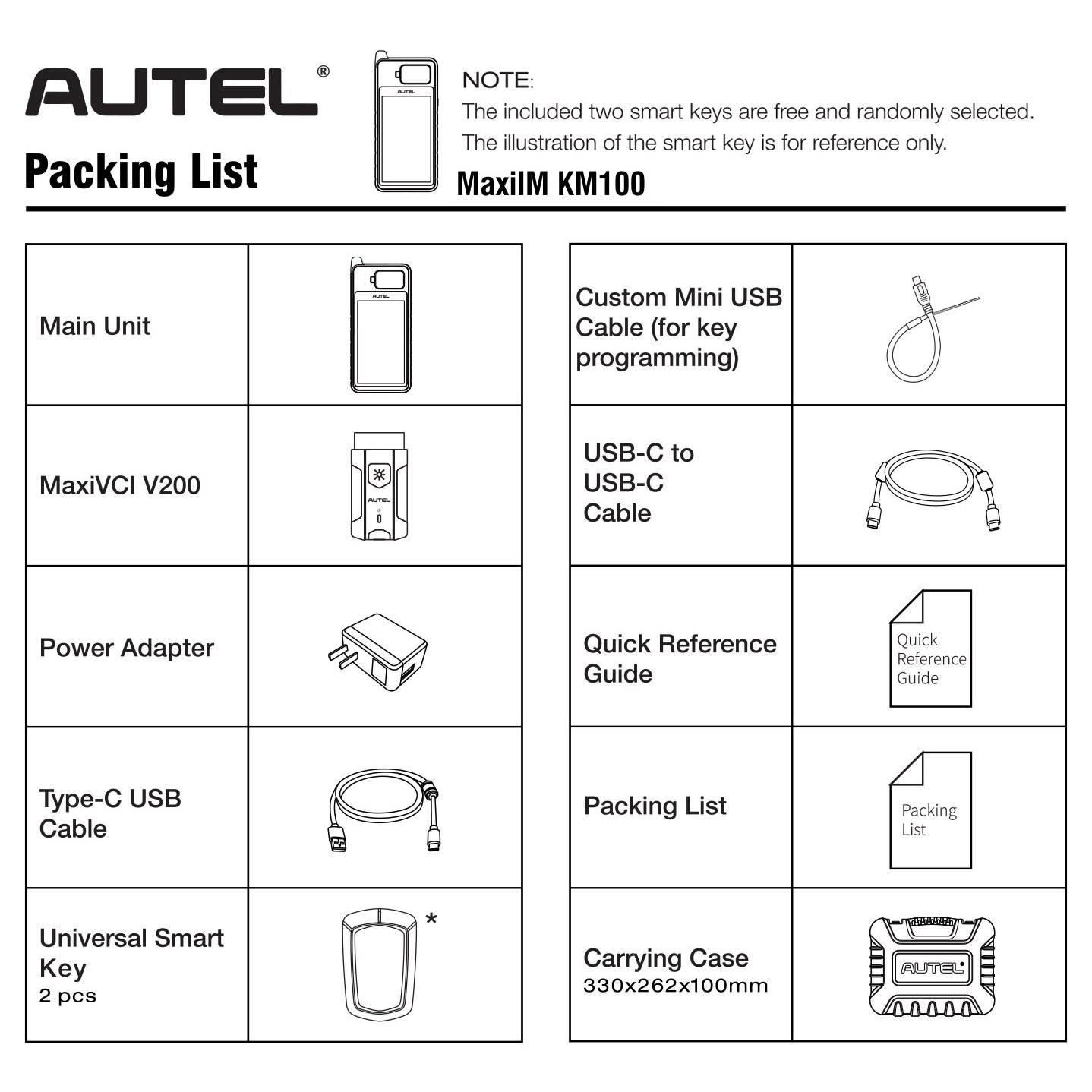 2022 Autel MaxiIM KM100 KM100E Universal Key Generator 