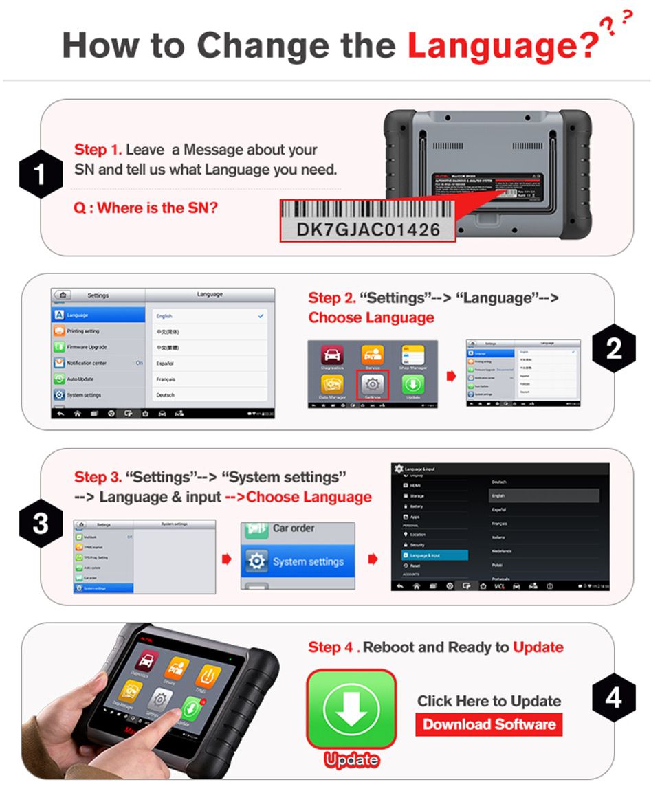 Autel MaxiPRO MP808 Diagnostic Tool