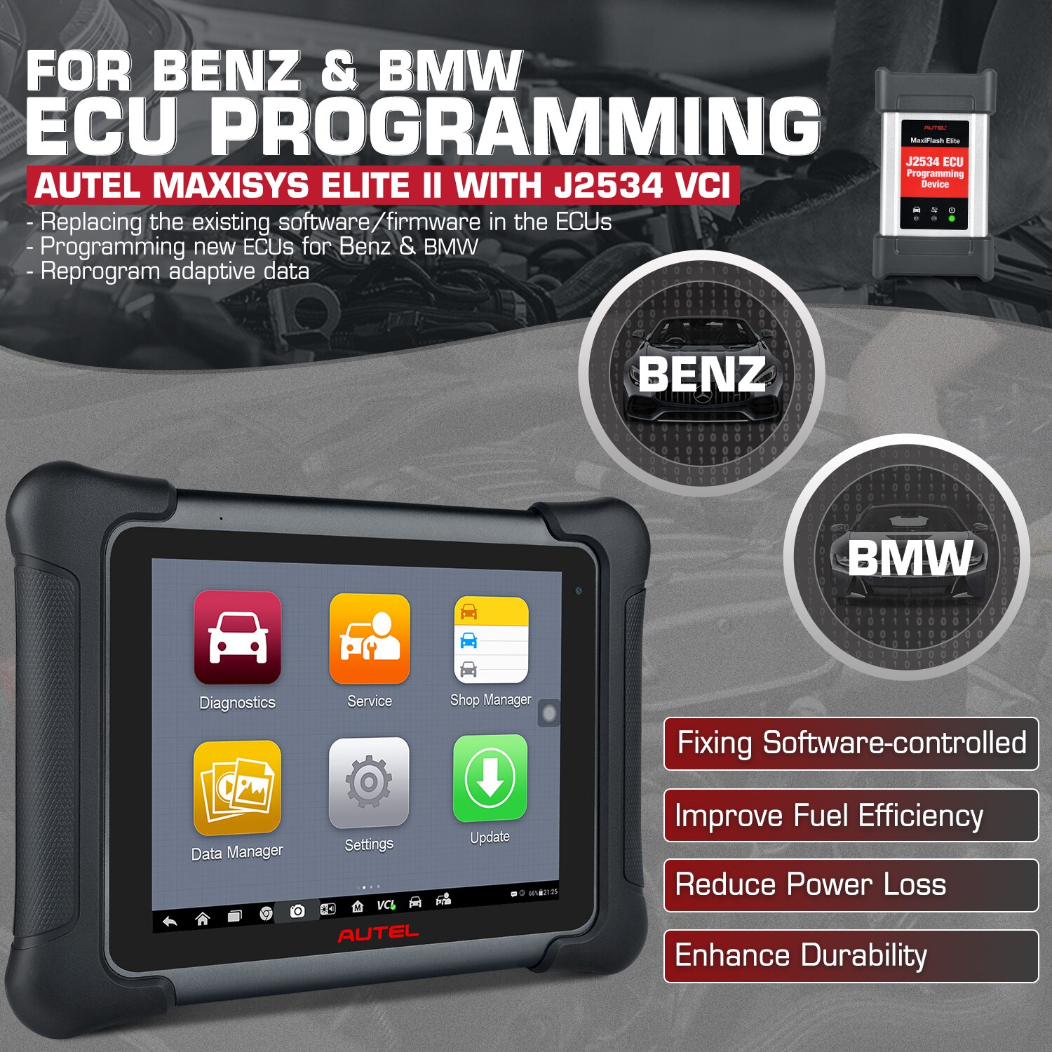 Autel Maxisys Elite II OBD2 Diagnostic Scanner Tool