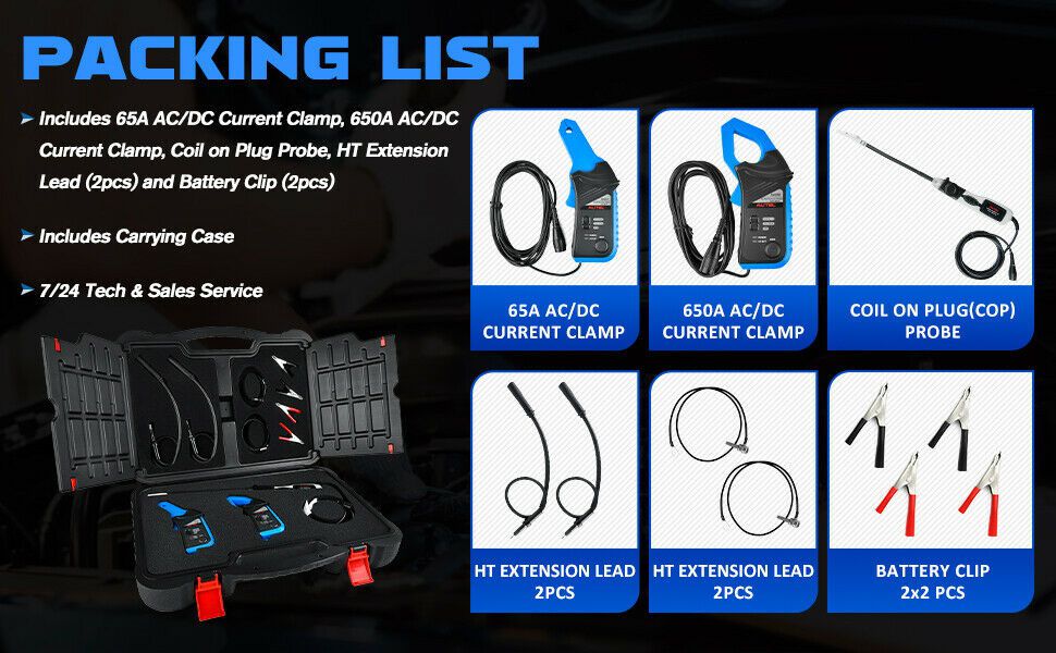 Autel MaxiSys MSOAK Oscilloscope Accessory Kit 