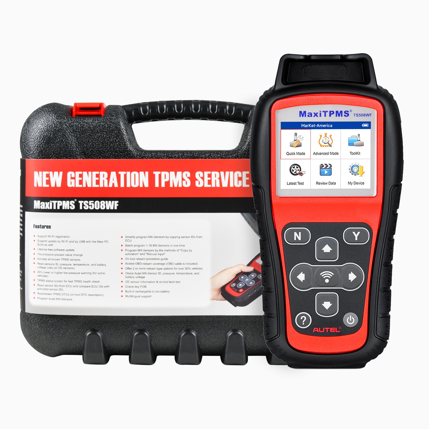 2023 Autel MaxiTPMS TS508WF TPMS Programming Tool