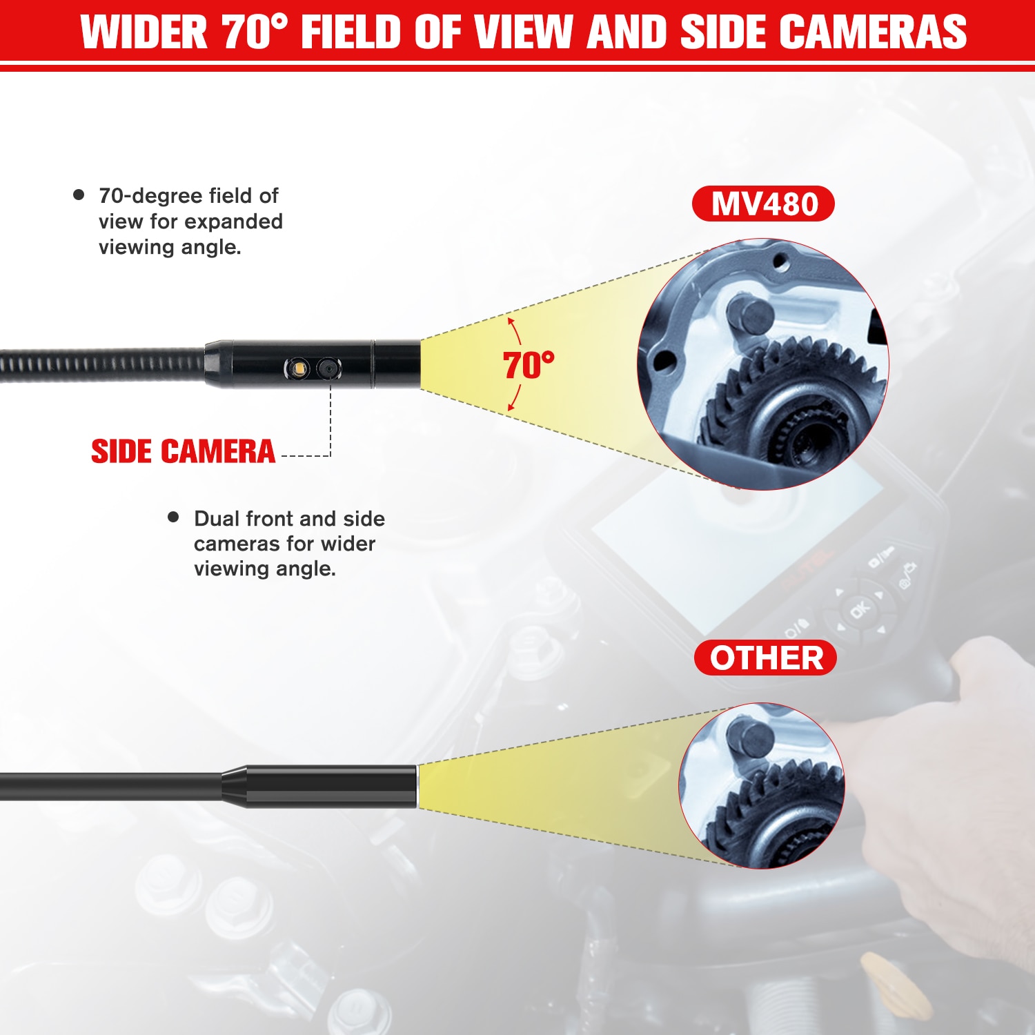 Autel MV480 Industrial Endoscope