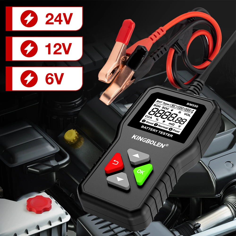 BM550 BM550 PLUS Car Battery Tester