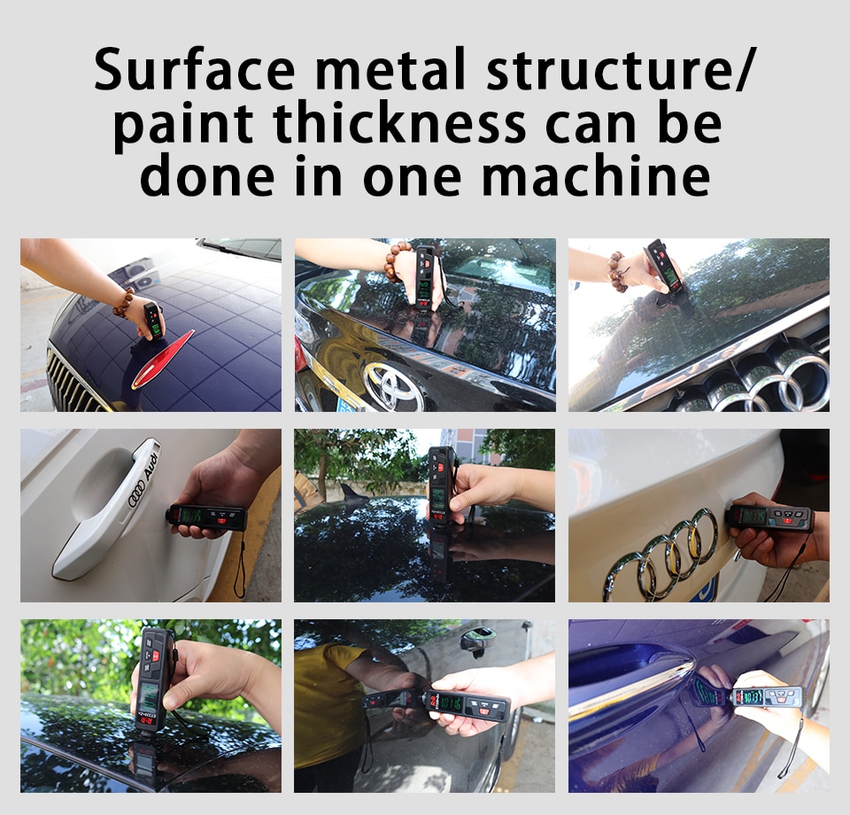 R&D ET330 Car Paint Thickness Gauge