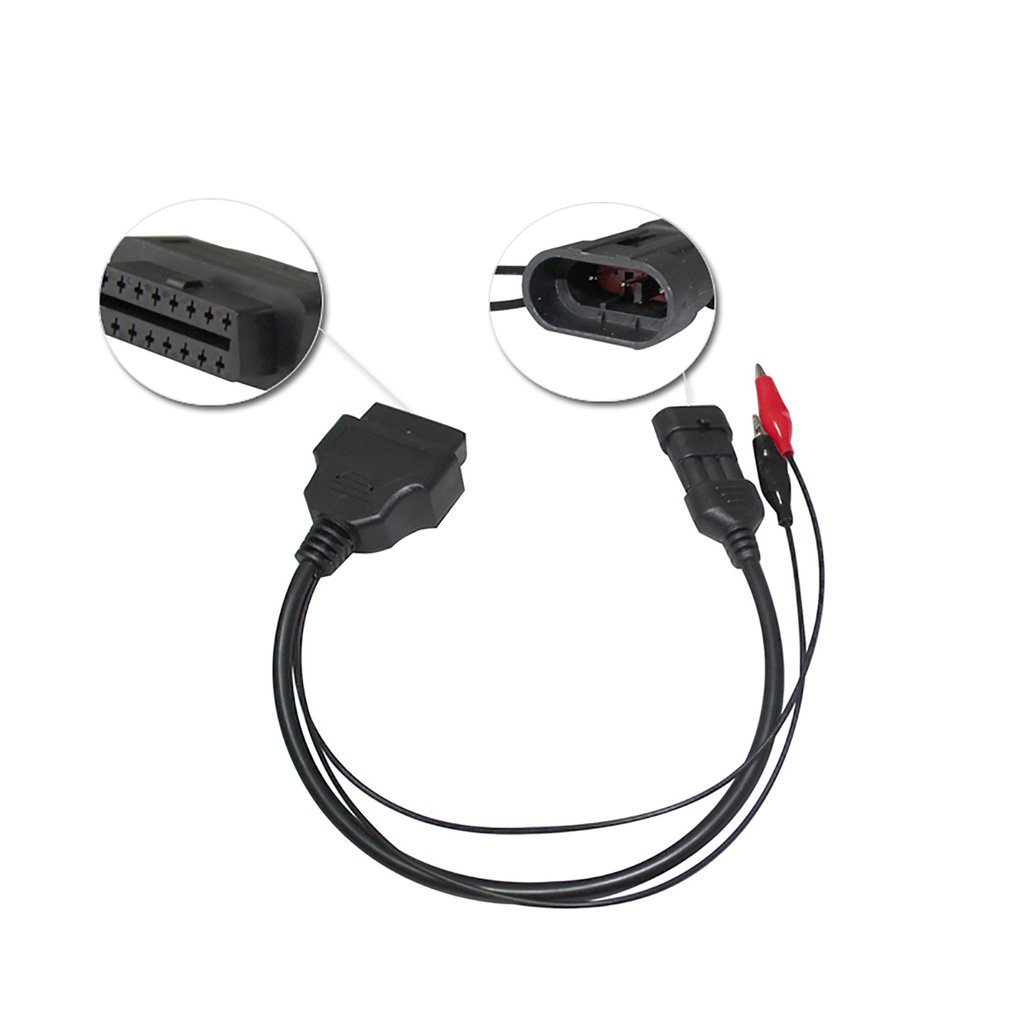 3 Pin to 16 Pin OBD2 Adapter Connector 