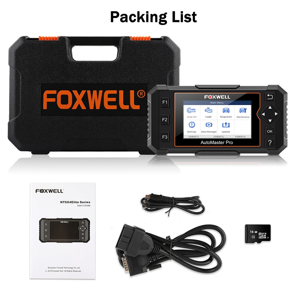 FOXWELL NT614 Elite OBD2 Diagnostic Scanner