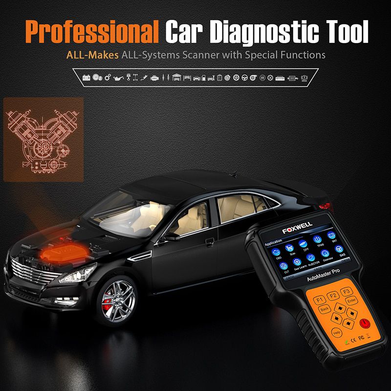 FOXWELL NT644 PRO Full System OBD2 Scanner