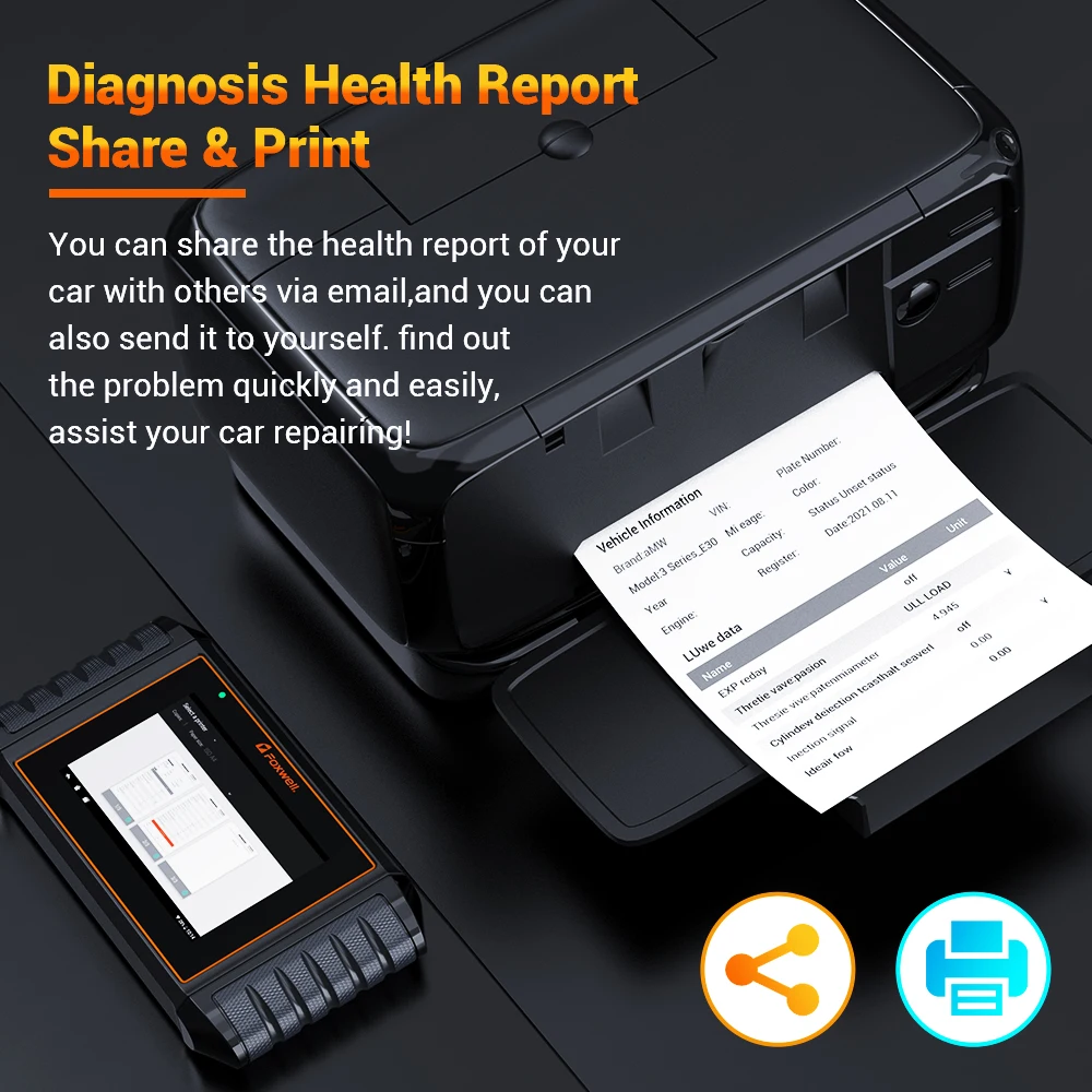 2024 Foxwell NT726 OBD2 Scanner