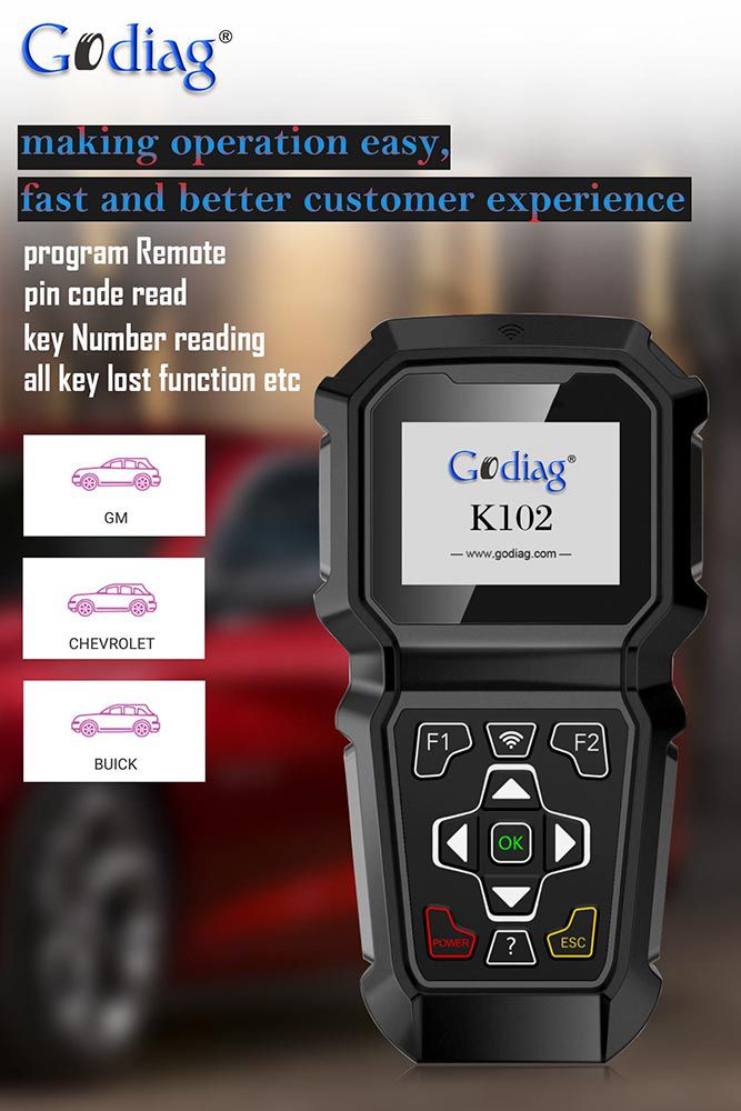 GODIAG K102 GM KEY PROGRAMMER