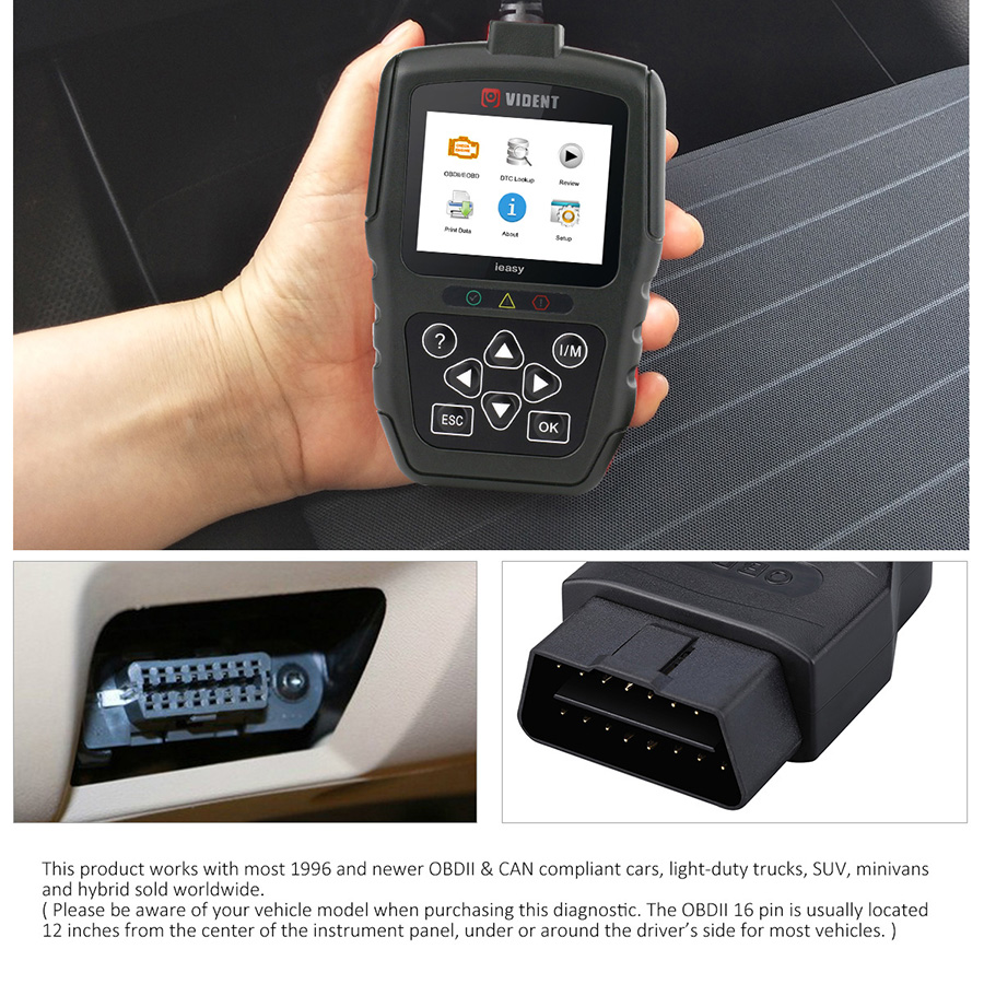 iEasy300Pro CAN OBDII/EOBD Code Reader