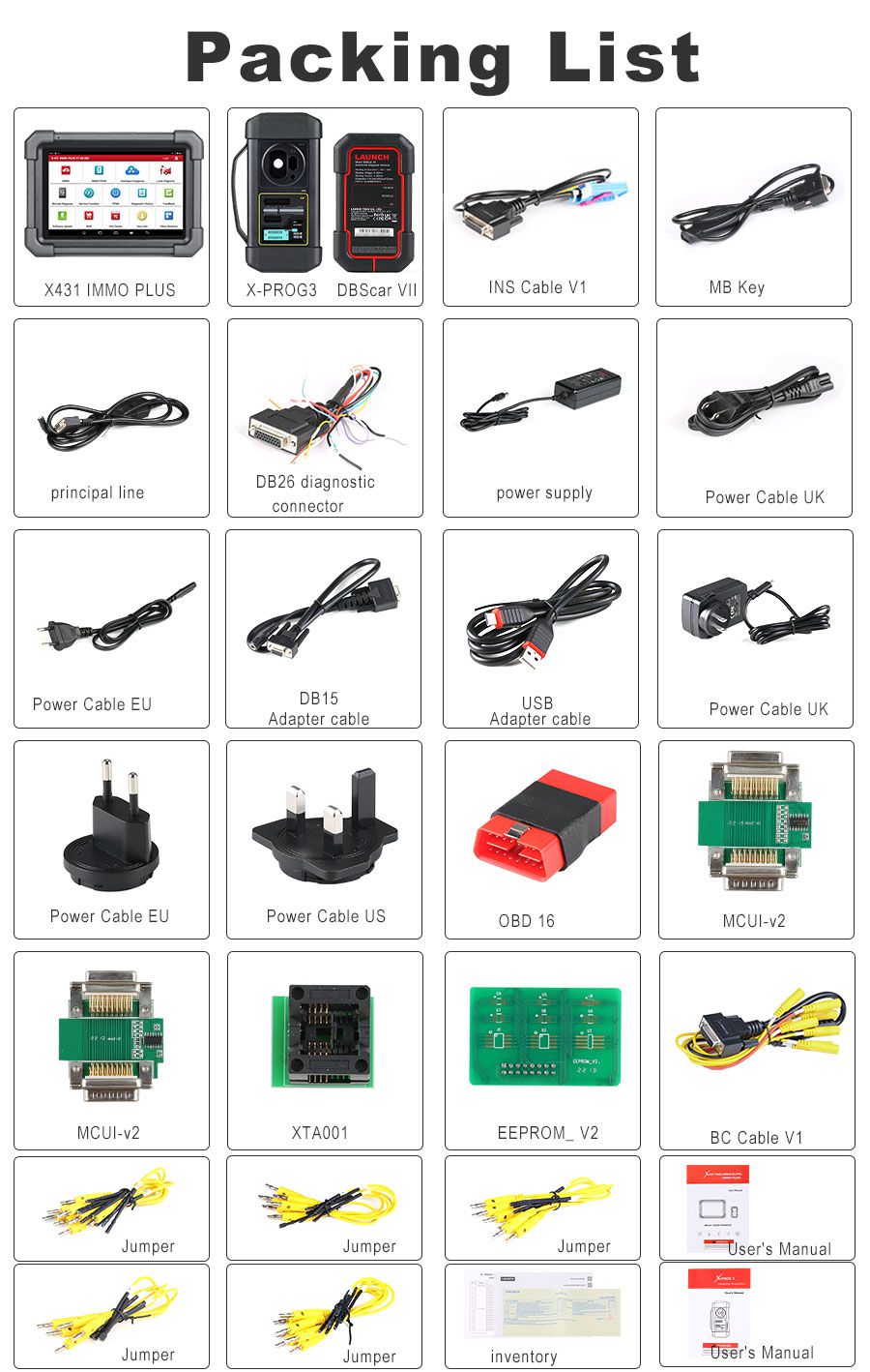 2024 Launch X431 IMMO Plus Key Programmer 