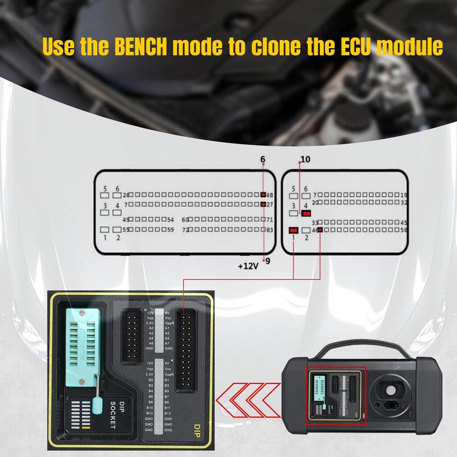 Launch X431 MCU3 Adapter 