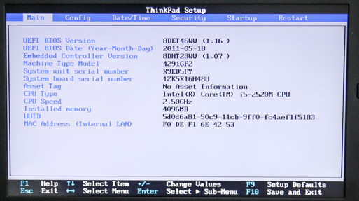 Lenovo X220 I5 CPU 1.8GHz WIFI With 4GB Memory