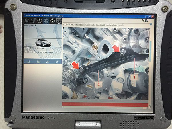 MDVCI Maserati Detector Software