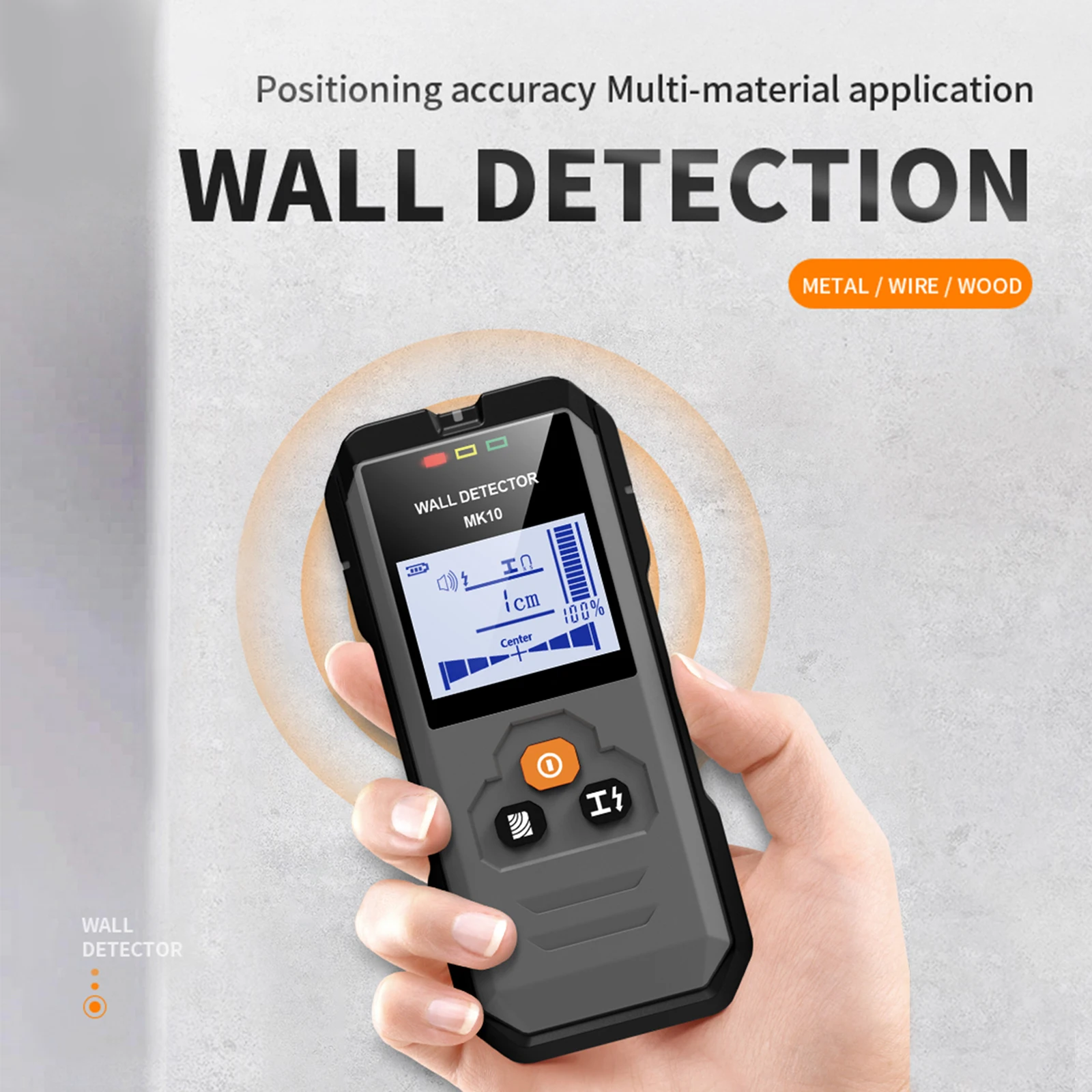 MK10 Multi-functional Metal Wood Detection Function Wall