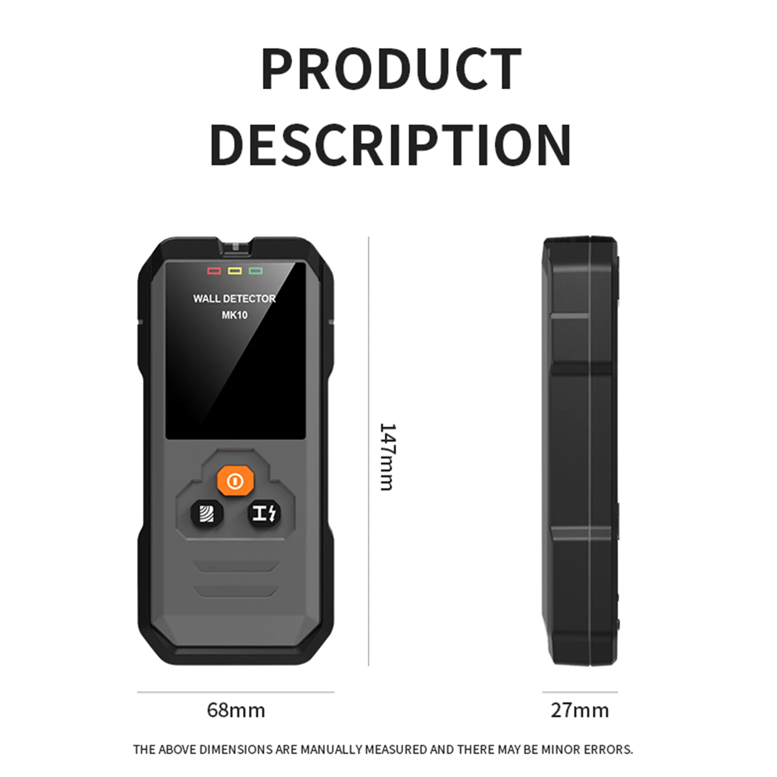 MK10 Multi-functional Metal Wood Detection Function Wall