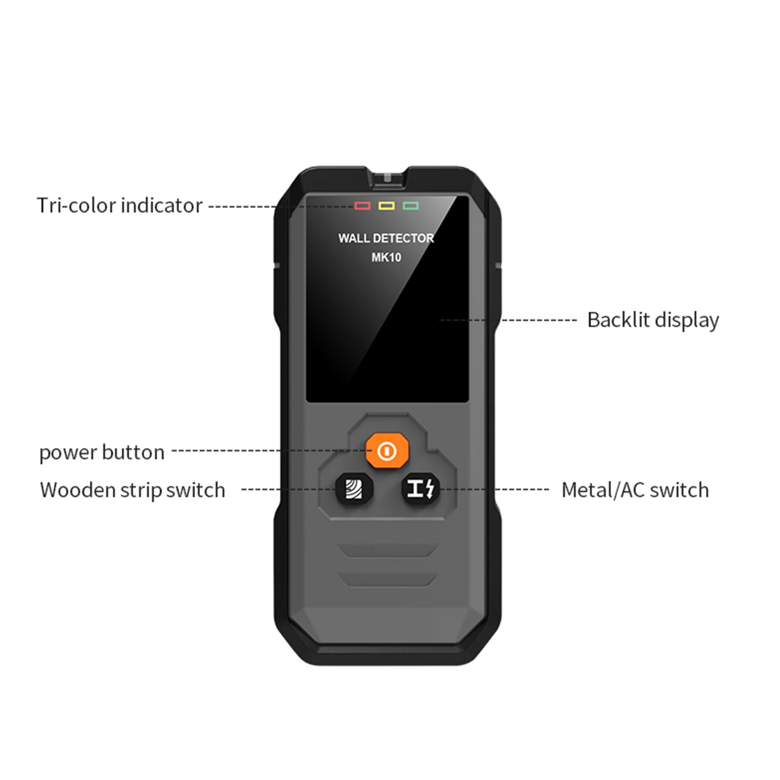 MK10 Multi-functional Metal Wood Detection Function Wall