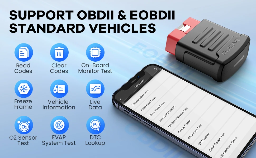 MUCAR BT200 OBD2 Scanner