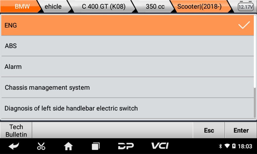 OBDSTAR iScan BMW Motorcycle Diagnostic Tool