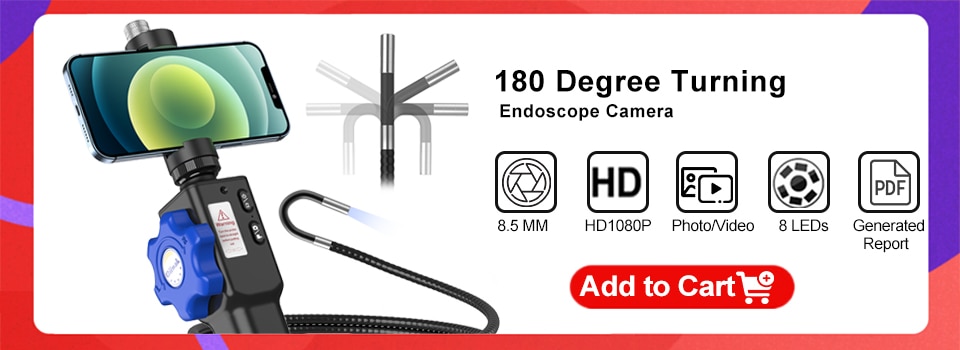 Oiiwak WiFi Endoscope Camera