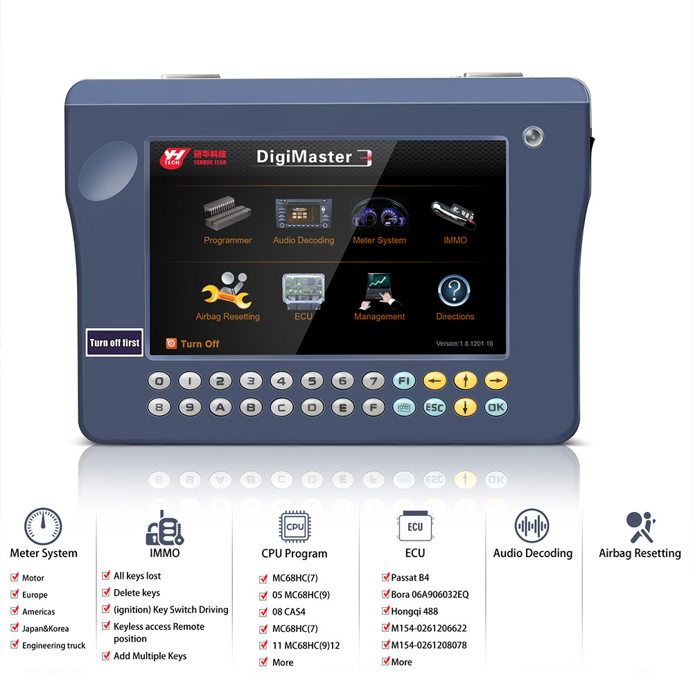 Digimaster 3 functions