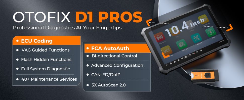 OTOFIX D1 PROS Car Diagnostic Tool 