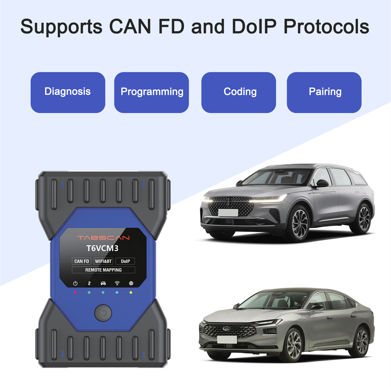 TabScan T6VCM3 VCM3 OE-Level Diagnostic Tool