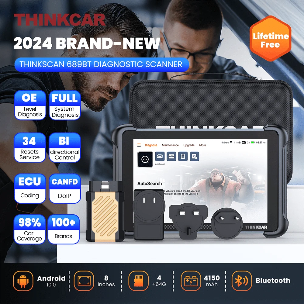 THINKCAR THINKSCAN 689BT Professional Car Diagnostic Too