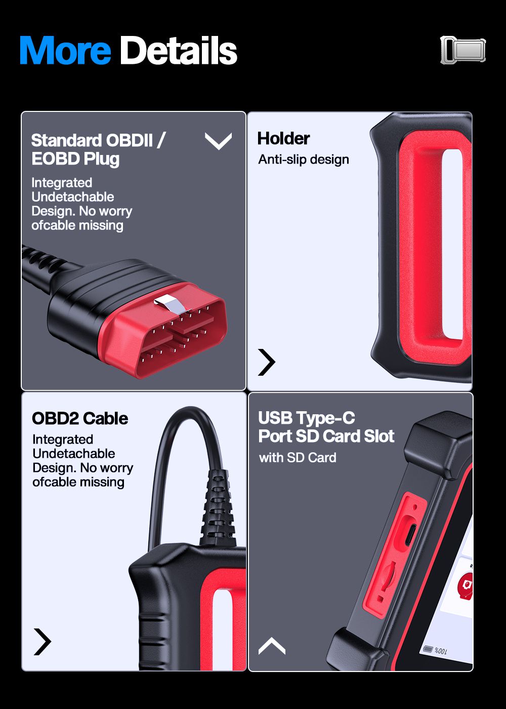 THINKCAR Thinkscan Plus S4 Professional OBD2 Scanner